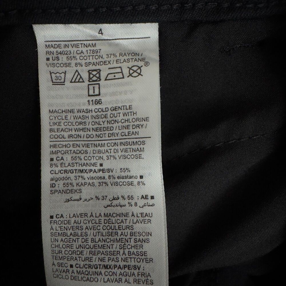 Old Navy High-Waisted Pixie Skinny Ankle Pants Women's Size 4 - Picture 5 of 7